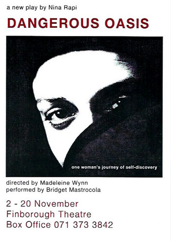 Dangerous Oasis: Women’s Work Season, Finborough Theatre (1993)